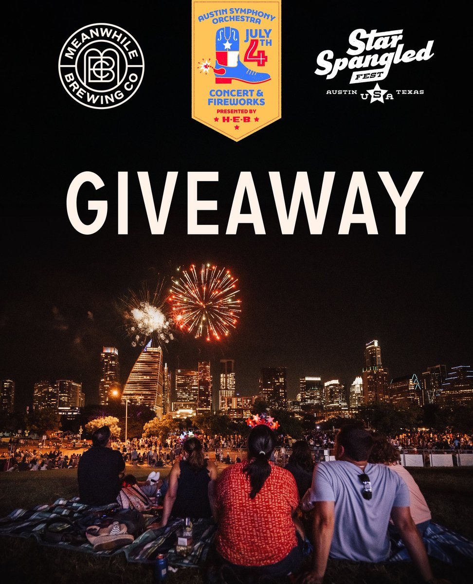 This 4th of July, you can find Meanwhile beer at the 48th annual Star Spangled Fest! 💥

And to celebrate, we’re giving away 4 VIP Shoreline Access tickets to the event + Meanwhile merchandise gift basket.

Head to our Instagram page to enter: instagram.com/meanwhilebeer
