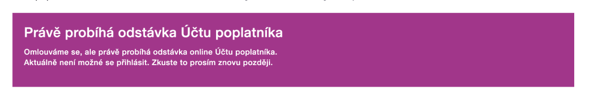 rizeczek's tweet photo. ČT a ČRo přijdou s čurákovinou přihlásit se k nula Kč poplatku i když jako OSVČ nemám zaměstnance, ale když se člověk jde na poslední chvíli přihlásit, tak je odstávka systémů.

Jak se lidově říká, běžte do kundy. https://t.co/RDhgiEsuvF