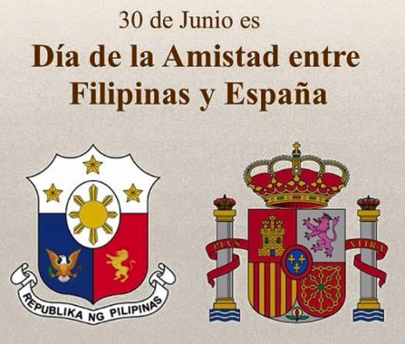Hay un país de Asia donde los 10 apellidos más comunes son:

-García
-Reyes
-Ramos
-Mendoza
-Santos
-Flores
-González
-Bautista
-Villanueva
-Fernández

Hoy celebramos el “Día de Amistad hispano-filipina", en honor a lo mucho que nos une y que los anglos no consiguieron erradicar.
