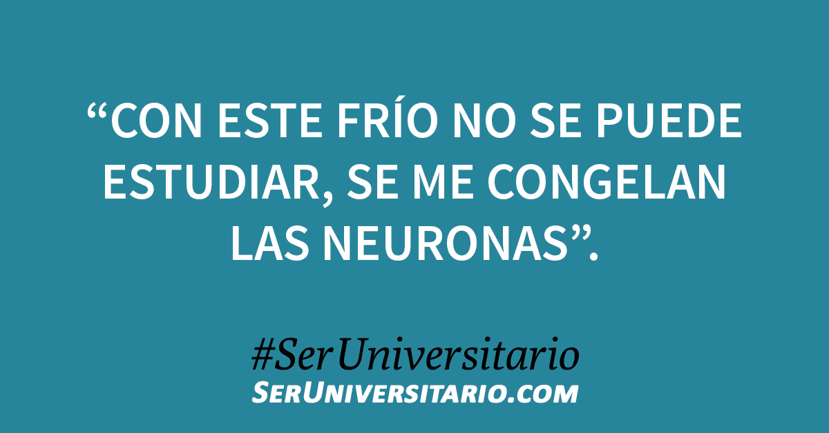 SerUniv's tweet photo. Congeladísimas están #SerUniversitario https://t.co/jSRSJFaXPH