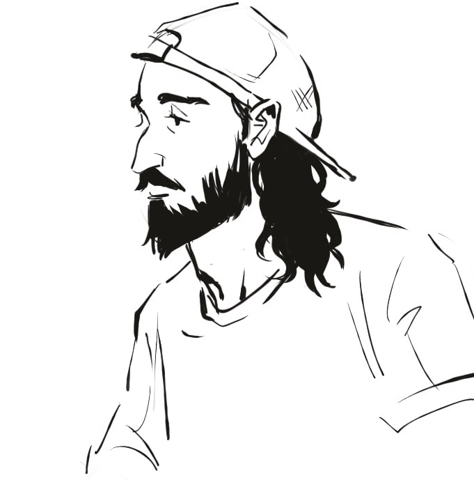 kw3r1i's tweet image. drew Drifter and Glixxx today because I missed P4 so much I almost cried...