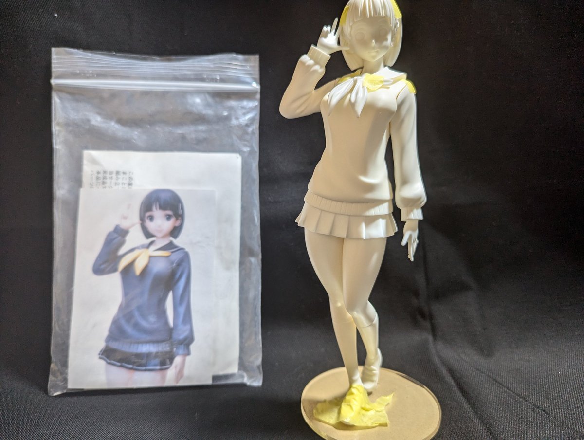 YdOSZS14yuB6I2k's tweet image. ミリタリーモデルは全体の仮組みはしないけどガレージキットは全体の仮組みをして会いを確認するので綺麗な塗装前と塗装後の比較が出来上がります。
#これを見た人は塗装前と塗装後を貼れ