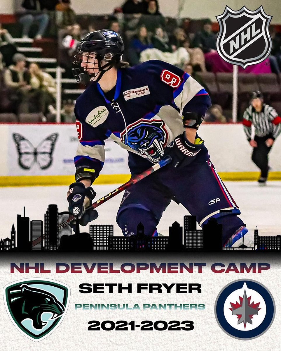 PanthersVIJHL's tweet photo. Best of luck to Panthers Alumni Seth Fryer at the @NHLJets development camp this week!

Seth played 40 games for the Panthers and is current playing for the @victoriaroyals in the @TheWHL https://t.co/i2K2c7JXDE