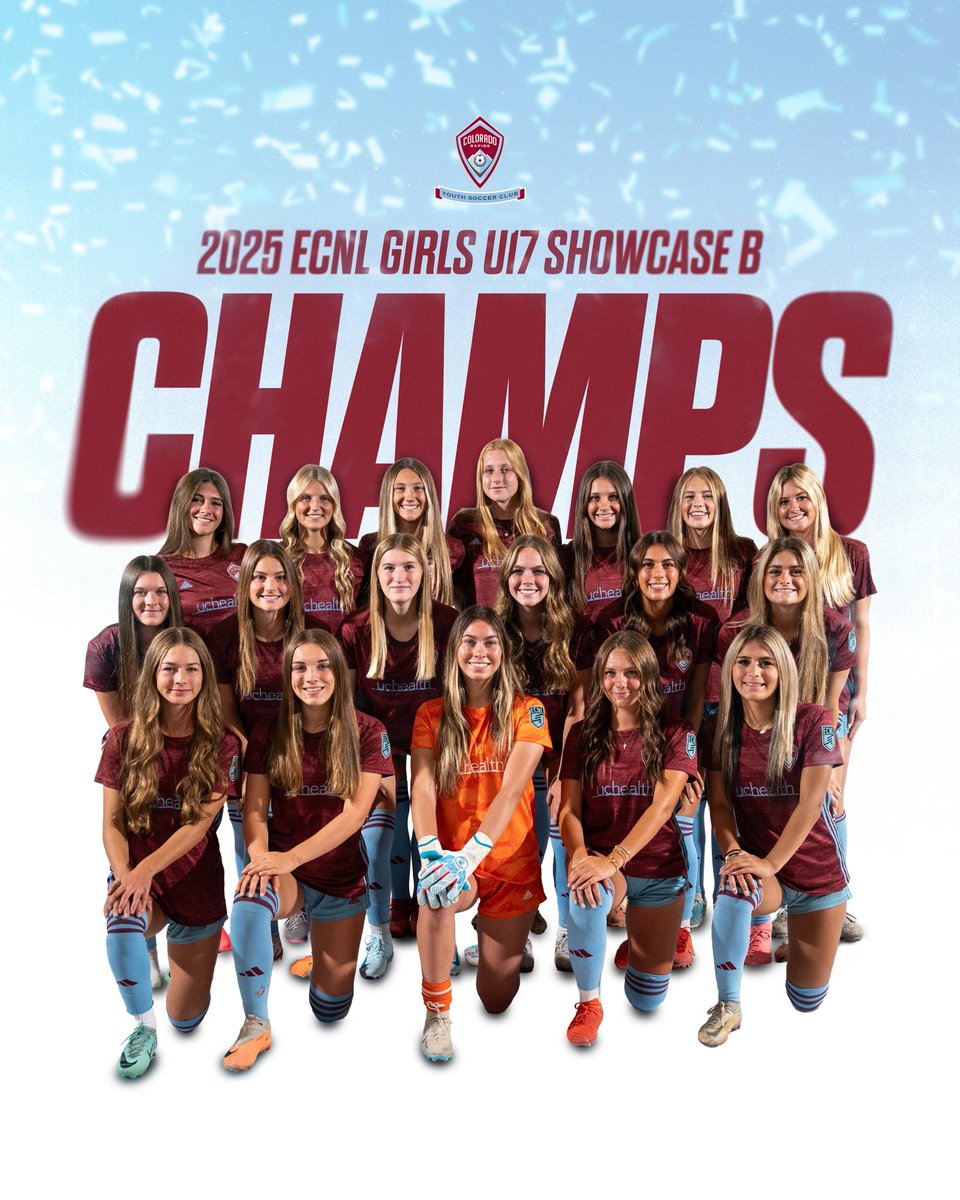 Rapids Youth Soccer (@rapidsyouthclub) on Twitter photo 🔥 CONGRATS to our 08G ECNL team on winning the 2025 <a href="/ECNLgirls/">ECNL Girls</a> U17 Showcase Cup B at the ECNL Girls National Playoffs this past week!
#OneClubOneCommunity #CRYSCElite #RapidsSuccess 🔥 CONGRATS to our 08G ECNL team on winning the 2025 <a href="/ECNLgirls/">ECNL Girls</a> U17 Showcase Cup B at the ECNL Girls National Playoffs this past week!
#OneClubOneCommunity #CRYSCElite #RapidsSuccess