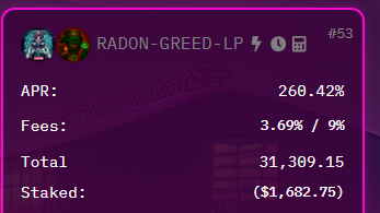 cryto_br0's tweet photo. @RN_Radon_10 $Radon Raffle Buy Contest Begins!  

Buy at least 1m $pls worth of $Radon to receive your raffle ticker.  

*No cap on number of tickets you can stack.  

Raffle buys are superior Biggest as someone with 3 tickets COULD technically win ALL 3!

Pair that $Radon with $Greed, $island, or $Yield and ignite Massive Staking rewards!

Yield Farms pairs on @NexionPulse and @Function_Island 

@KryptoniteShow @VibraFinance @HeartWifDog @slumpulse @ThePulseLorian @NukeTheSupply @Clubb369 @GuuGod777 @michael94063498