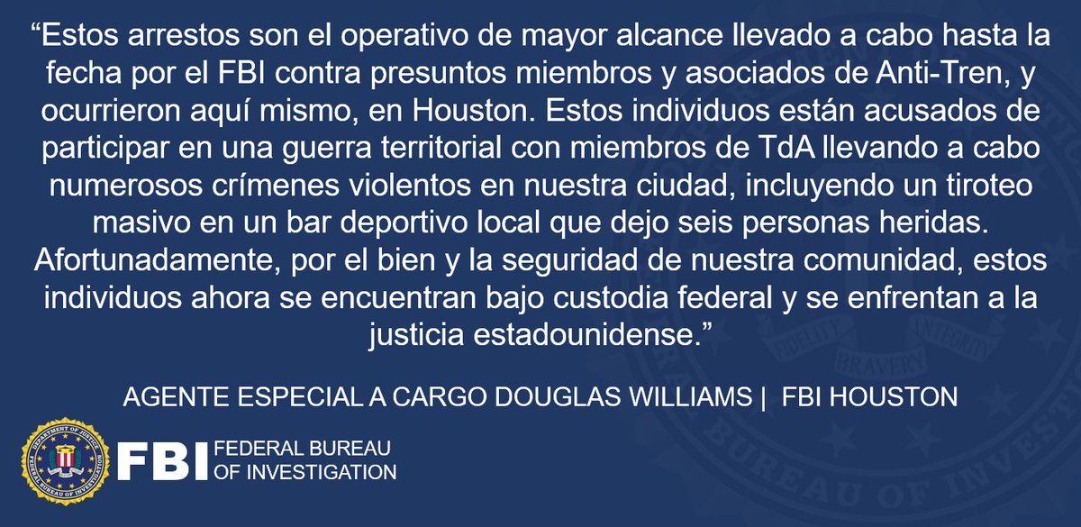 FBI Houston Español tweet media