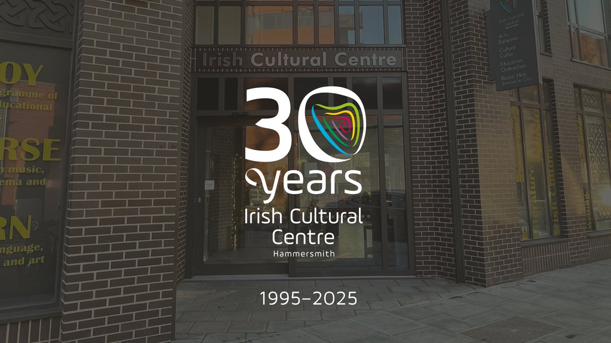 MyICCLondon's tweet image. 🎉 We’re celebrating 30 Years of the Irish Cultural Centre – the Home of Irish Arts & Culture in London (1995–2025)!
To mark the milestone, we’re unveiling our new anniversary logo + our most ambitious year of events yet.
💚 Join us! #ICC30 #IrishArtsLondon #IrishCulture
