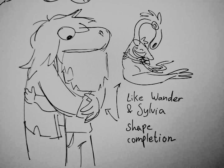 Ekko_idk's tweet image. I figured something out about the way I draw Kris and Susie
#DELTARUNE #WanderOverYonder