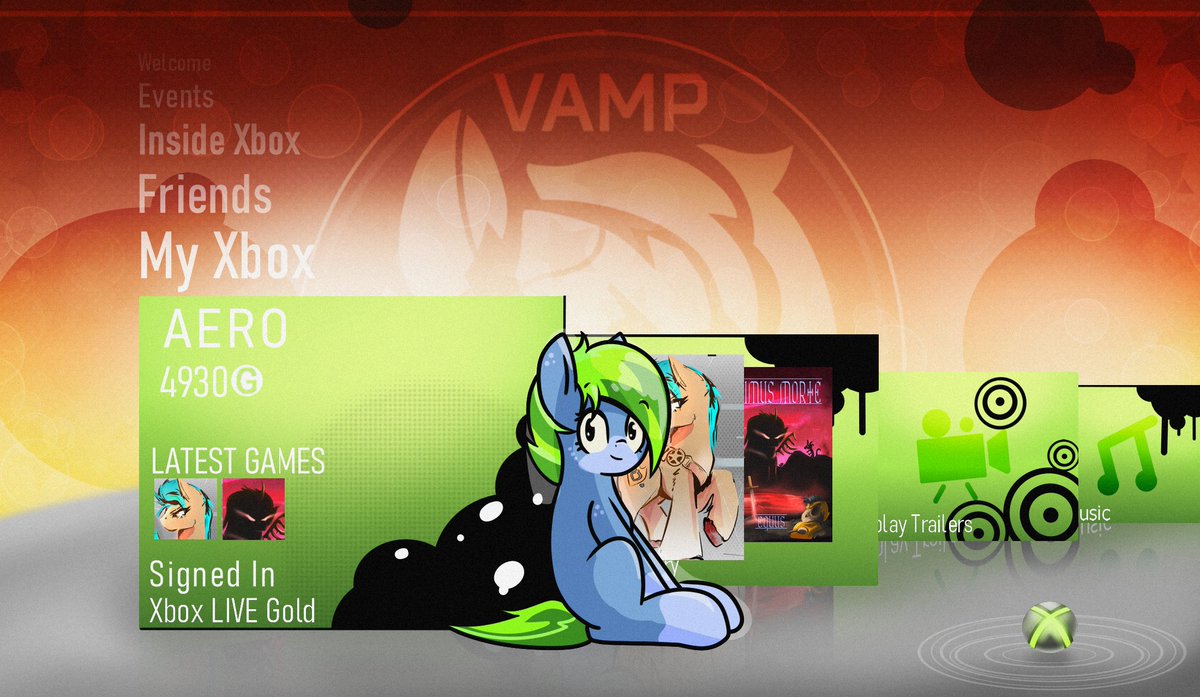 (MLP OC ART)

It's a shame you cannot customise the xbox dashboard to bring back the classic ones UI. I miss it so I drew it close enough to the OG.

#mlpart