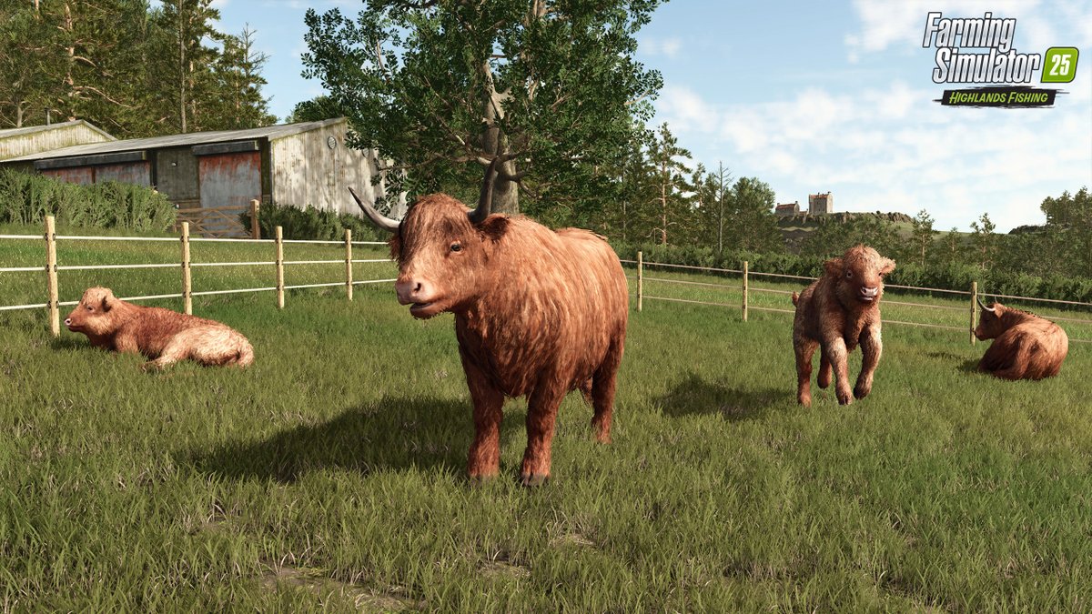 Highlands Fishing erscheint am 4. November als erste Erweiterung für den <a href="/farmingsim/">Farming Simulator | Official Channel</a> 25 auf PC und Konsole. Mit dabei: eine neue Karte im Stil der schottischen Highlands, Fischzucht, Hochlandrinder, Zwiebeln als neue Feldfrucht und über 20 zusätzliche Maschinen. 🧅🐠