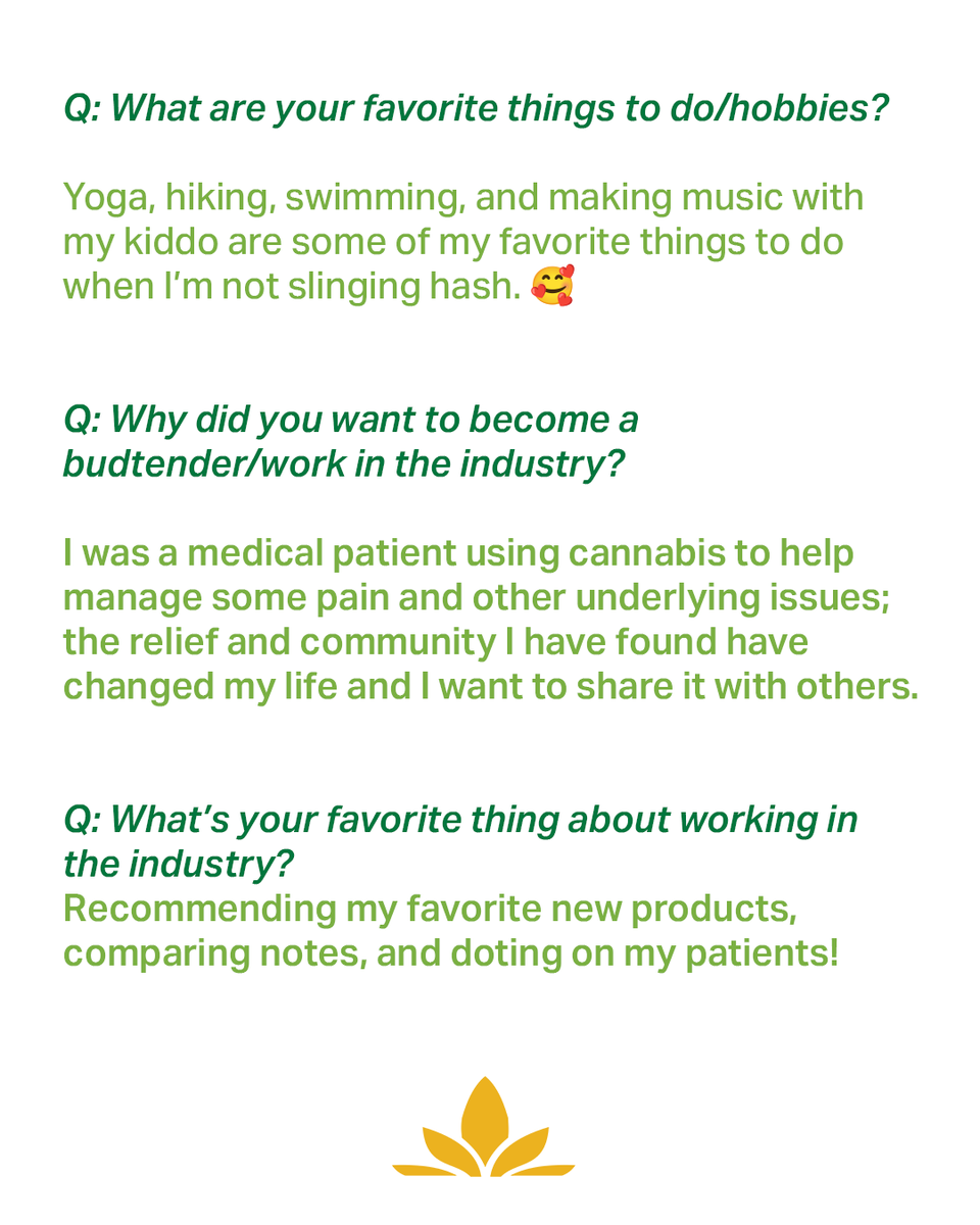 naturemedmo's tweet image. A big thank you to Erin,  an integral part of our team in St. Louis! Your special sparkle is appreciated every day by customers and coworkers alike! 💚

#budtenderlife #plantpeople #knowledgeispower