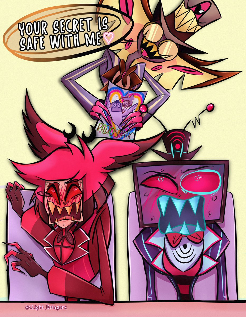 Oh, is it? 🤭

#RadioStatic #KPOPDEMONHUNTERS #HazbinHotel