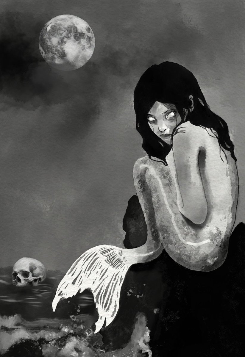 𝐆𝐍 𝐟𝐚𝐦👀🖤🌔
•
 The sea holds secrets,
"𝐓𝐡𝐞 𝐑𝐢𝐭𝐮𝐚𝐥" is one of them!
For collectors who love dark, unsettling beauty 😈
5 editions | 17 $XTZ | Only 3 remain.
Collect on objkt 🔻
objkt.com/tokens/KT1HWyf…
#Tezos #NFTCommunity #DarkArt