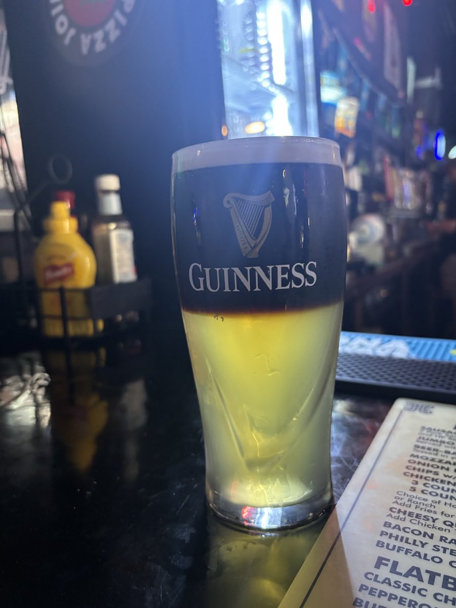 Guinness and blue moon 😬😬😬