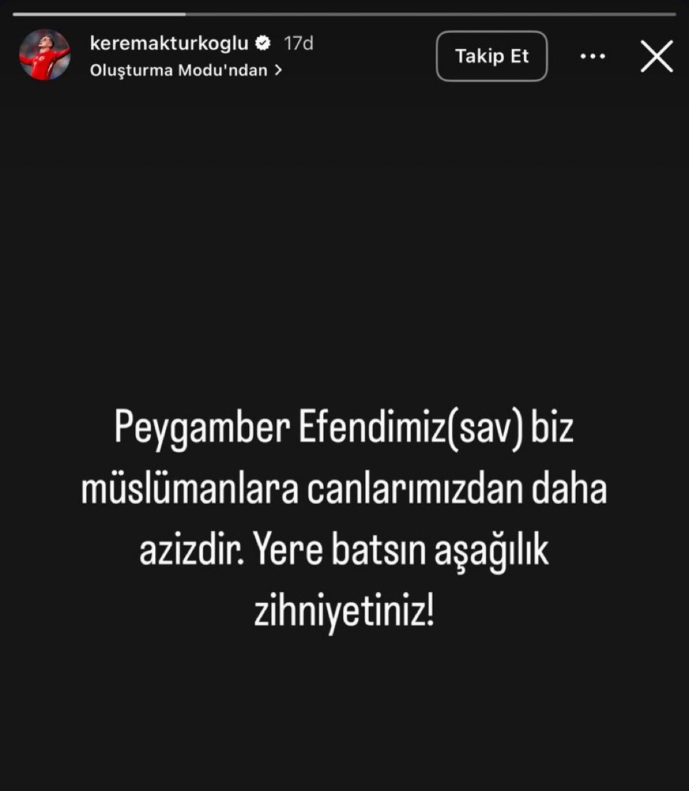 Enes’ (@enes_ovvic) on Twitter photo Kerem Aktürkoğlu adamlığının zekatını verse karşı cenah ihya olur ama onlarda adamlık ne gezsin.
Razıyız senden kral <a href="/keremakturkoglu/">Kerem Aktürkoğlu</a>
#lemandergisikapatılsın Kerem Aktürkoğlu adamlığının zekatını verse karşı cenah ihya olur ama onlarda adamlık ne gezsin.
Razıyız senden kral <a href="/keremakturkoglu/">Kerem Aktürkoğlu</a>
#lemandergisikapatılsın
