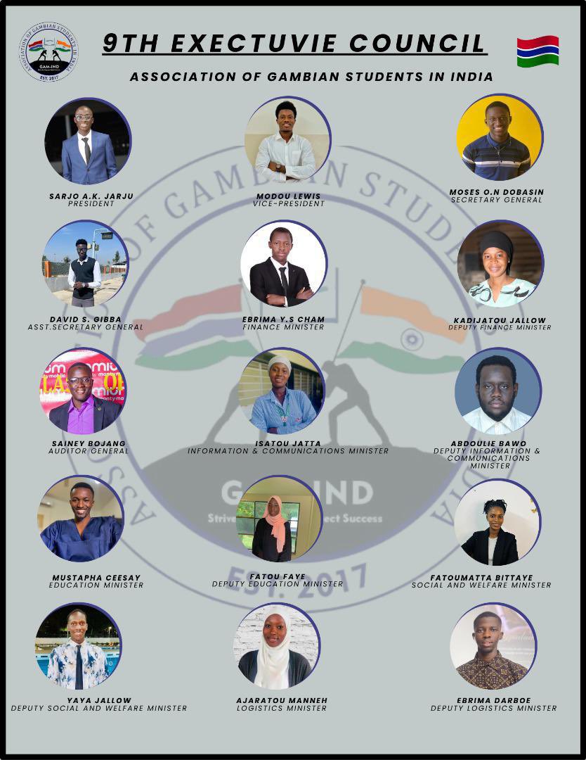 Association of Gambian Students in India (Gam-Ind) tweet media