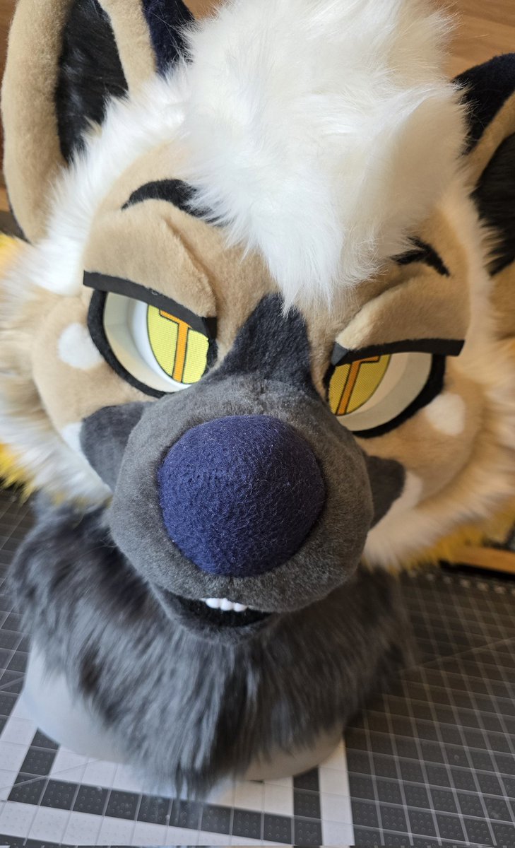 BakeryFursuits's tweet image. Here&apos;s a look at our newest and first Hyena member, Yapper✨️!
🌼: @YippYappWear 

#furry #fursuit #fursuitmaker