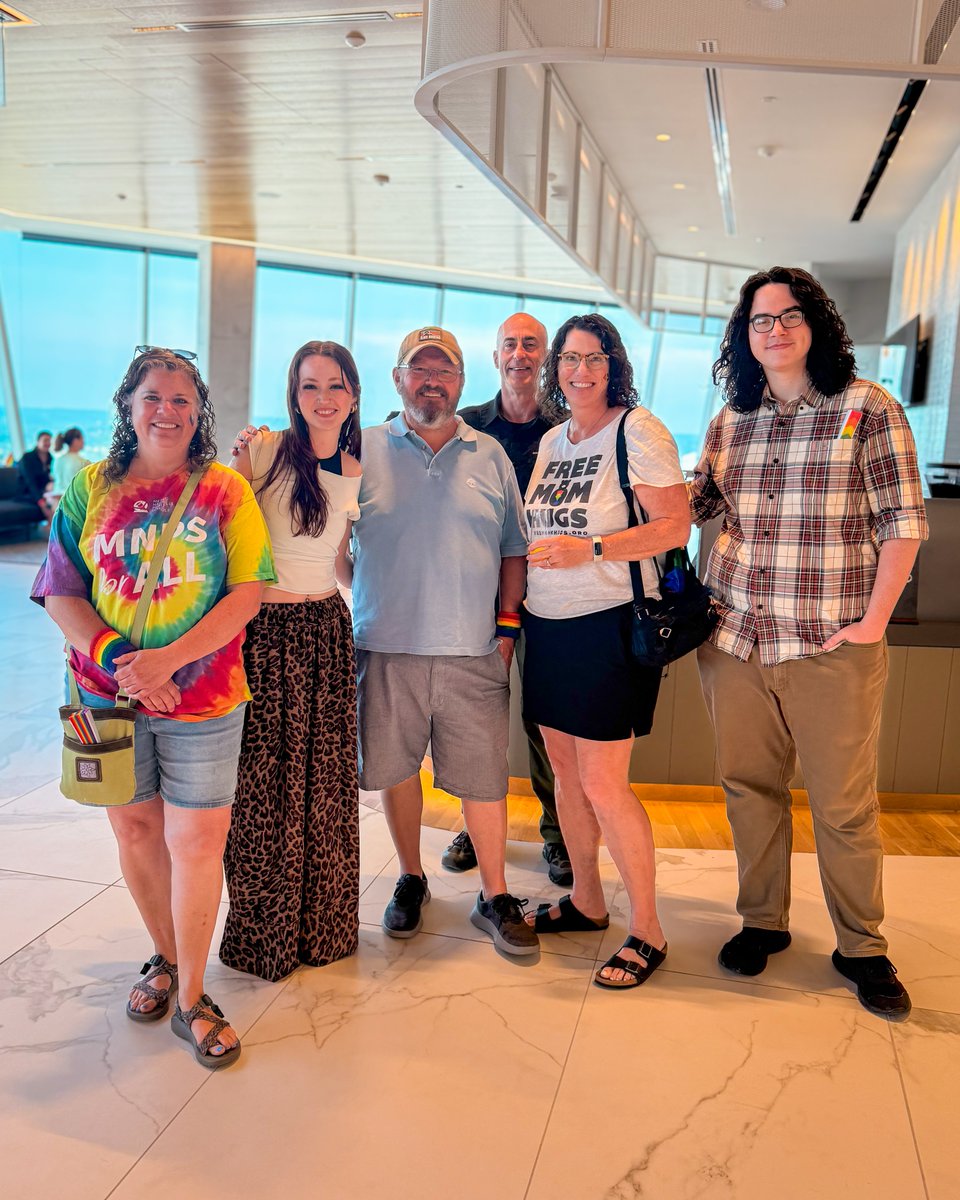 BassBerrySims's tweet photo. On Saturday, we had a great time with colleagues, family and friends celebrating #Pride Month starting with breakfast at the firm and then marching in the Nashville Pride Parade. #Pride2025 #NashvillePride https://t.co/1zrYAJxUve