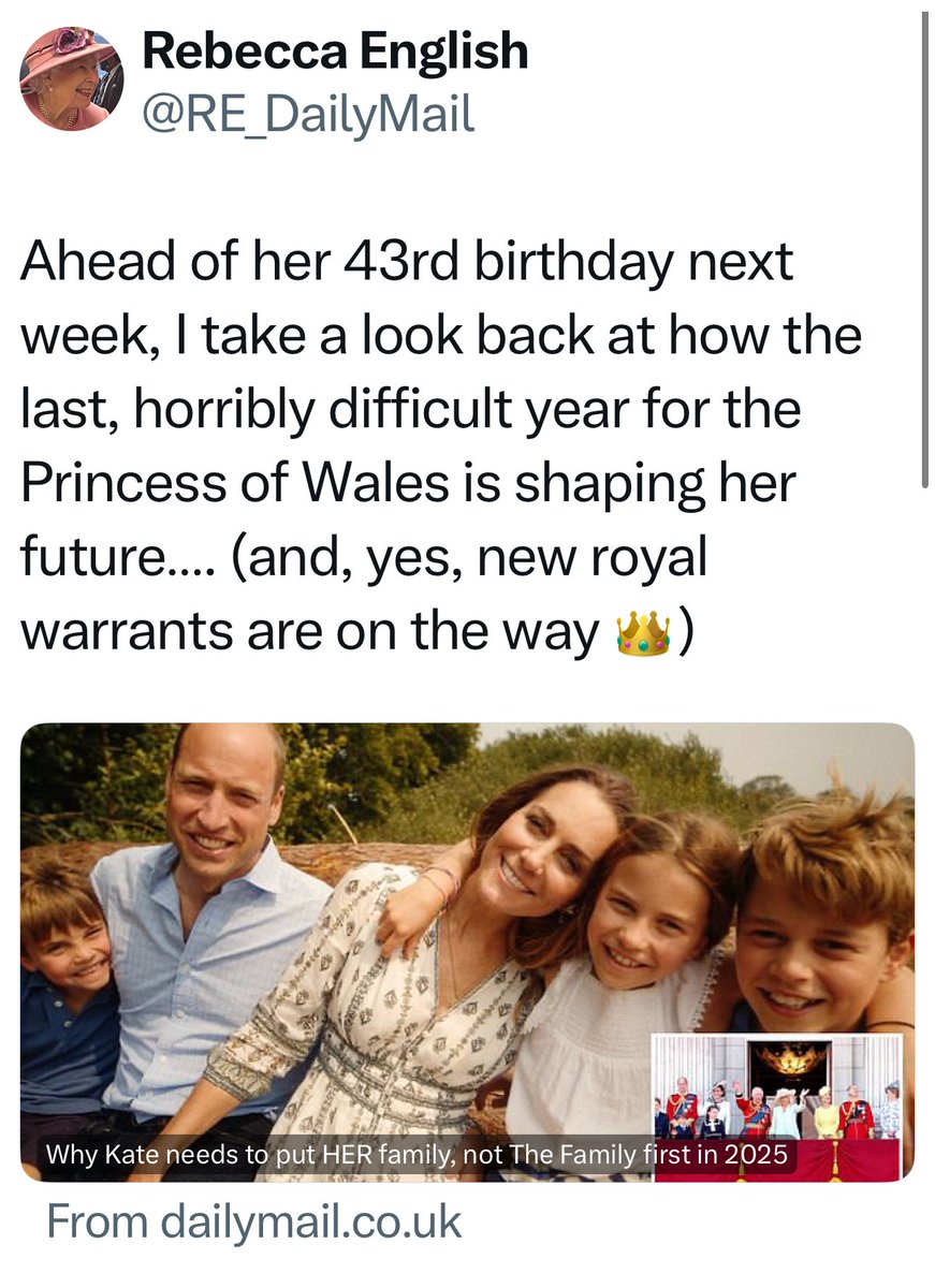 Rebecca English tweet media