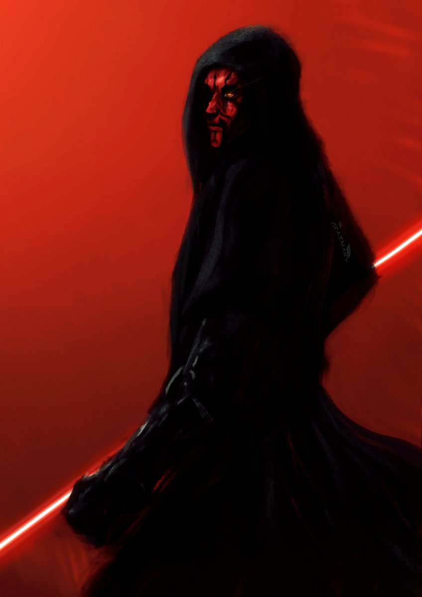 Crain1Art's tweet image. Darth Maul
