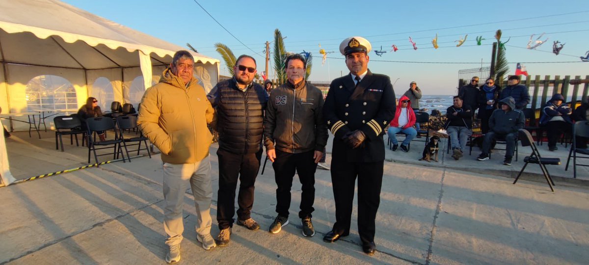 Capitanía de Puerto de Los Vilos participa en festividad religiosa de San Pedro en la caleta Las Conchas, organizado por la si sindicato de pescadores y <a href="/MuniLosVilos/">Muni LOS VILOS</a>.