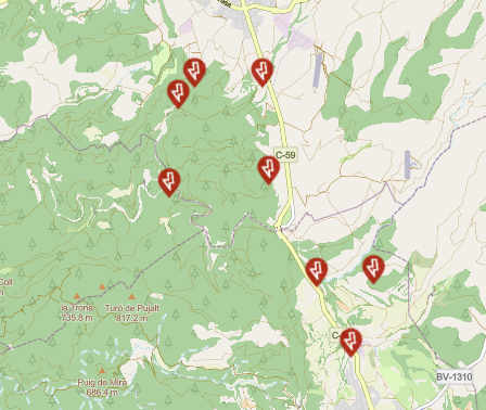 💡| Una trentena de subministraments de Castellterçol, Castellcir (Marfà) i Moià pateixen una avaria elèctrica. Les incidències es concentren als voltants de la C-59. La interrupció s’ha iniciat a les 21:21 i es preveu que el servei es restableixi cap a la 01:00.