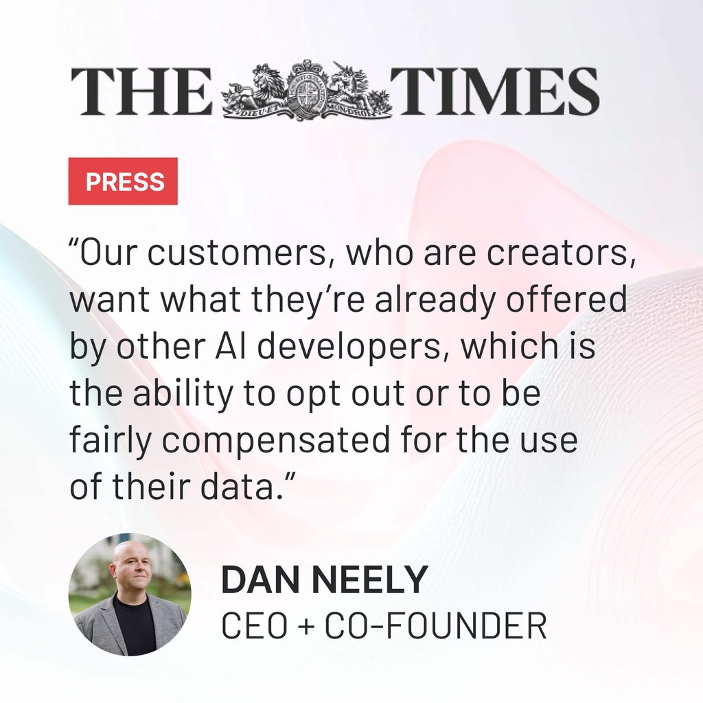 "The reality is that creators’ content is being used to train AI and... creators have no idea this is happening." says Vermillio's CEO and Co-Founder Dan Neely in this recent article by The Times:
thetimes.com/uk/technology-…