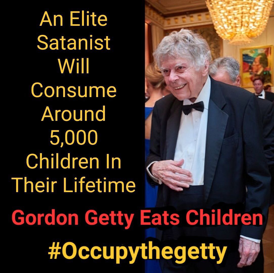 OccupytheGetty0's tweet photo. @sjg1972 #GordonGetty Eats Children. https://t.co/okLiZ8KajY