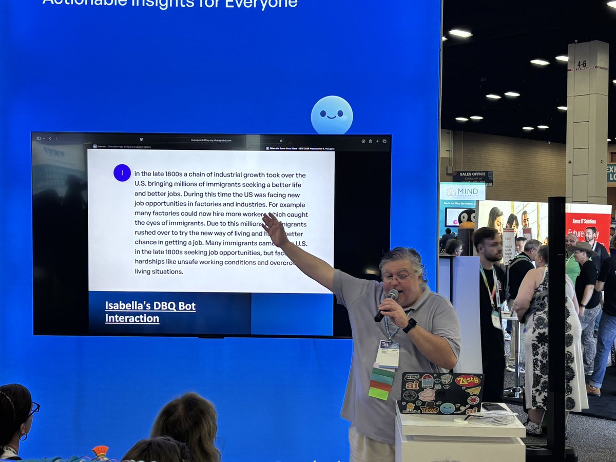 WPCSD Instructional Technology (@wptigertech) on Twitter photo Congrats to our very own Highlands teachers Mr. King and Mr. Vela who presented at ISTE25 on AI integration in the classroom. Mr. Vela is the 2025 NY State Schoolai Educator the Year and was invited today to present at the Schoolai booth. <a href="/rvaruolo/">Rocco Varuolo</a> #WPProud <a href="/HighlandsMS_WP/">Highlands MS</a> Congrats to our very own Highlands teachers Mr. King and Mr. Vela who presented at ISTE25 on AI integration in the classroom. Mr. Vela is the 2025 NY State Schoolai Educator the Year and was invited today to present at the Schoolai booth. <a href="/rvaruolo/">Rocco Varuolo</a> #WPProud <a href="/HighlandsMS_WP/">Highlands MS</a>
