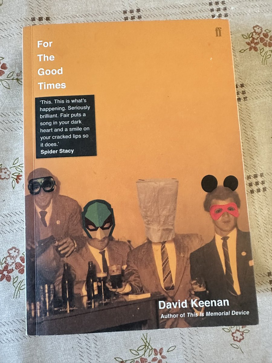 Mark O’Brien (@obrienmark) on Twitter photo Opened this book on Saturday lunchtime & couldn’t put it down until I finished it on Sunday night.
Dark, dangerous, hallucinogenic, disturbing and totally brilliant.
For The Good Times <a href="/reversediorama/">David Keenan</a>
Belfast in the mid 70’s on a journey towards the hunger strikes. Blown away Opened this book on Saturday lunchtime & couldn’t put it down until I finished it on Sunday night.
Dark, dangerous, hallucinogenic, disturbing and totally brilliant.
For The Good Times <a href="/reversediorama/">David Keenan</a>
Belfast in the mid 70’s on a journey towards the hunger strikes. Blown away
