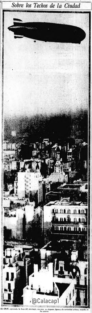 Calacap1's tweet photo. El sábado 30 de junio de 1934 -hace 91 años- el dirigible alemán LZ 127 Graf Zeppelin sobrevoló #BuenosAires y luego aterrizó en #CampodeMayo donde recogió correo y pasajeros argentinos antes de reanudar su viaje
Fotos: Diario Critica.
#GrafZeppelin
#Zeppelin
#Dirigible https://t.co/fyjC3P1W7H