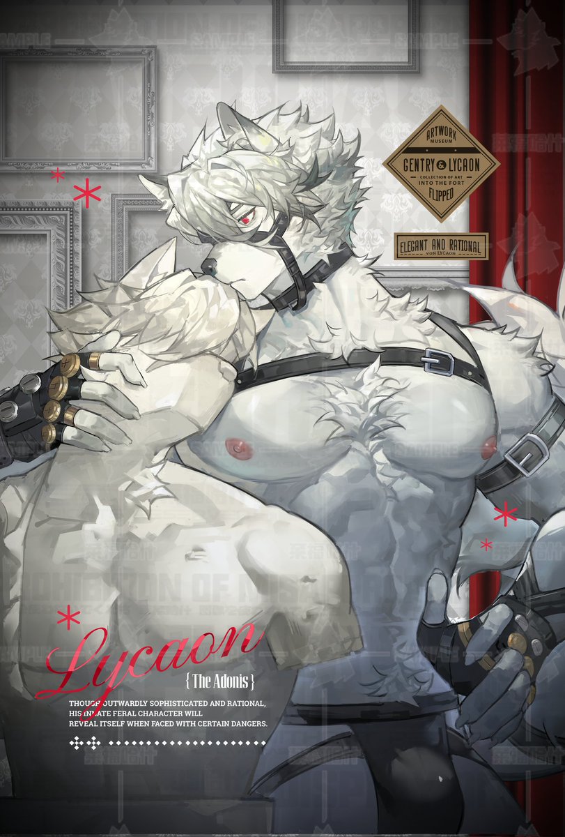 -ZZZ Lycaon fanart goods-
「THE ADONIS」

Illust <a href="/myame0719/">昧雨ame</a> 
Commissioner &amp; Visual design <a href="/layfuhash/">LAYFU HASH 莱福哈什</a>

Now in stock🛒main.m.taobao.com/security-h5-de…

#ゼンゼロ         #ZZZero        #VonLycaon