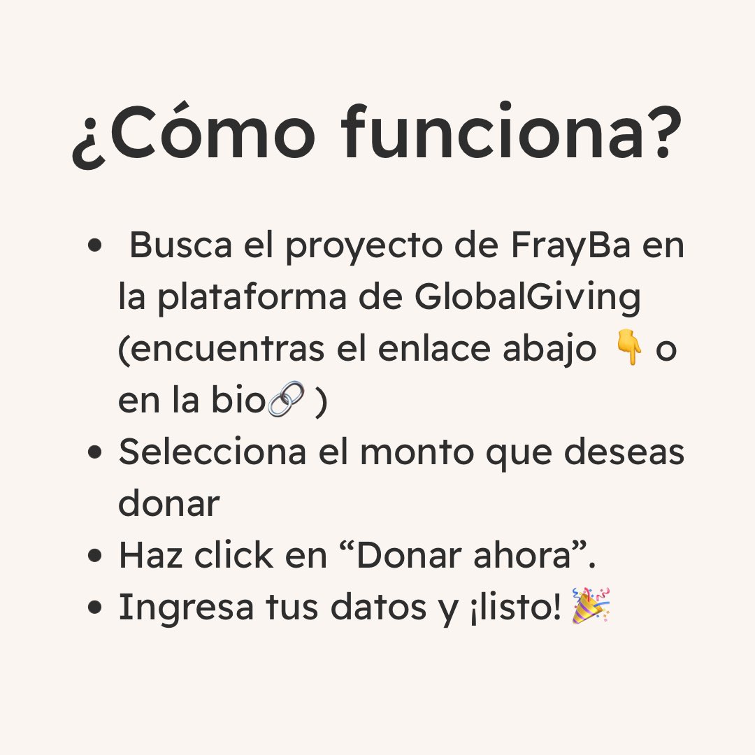CdhFrayba's tweet image. El #BonusDay está cerca
Durante 24 horas —del 16 de julio (8 a.m. MX) al 17 de julio (8 a.m. MX)— tus donaciones entre $100 y $1,000 USD reciben fondos adicionales gracias a GlobalGiving.
Aprovecha esta oportunidad para fortalecer el trabajo del Frayba
Link in bio.