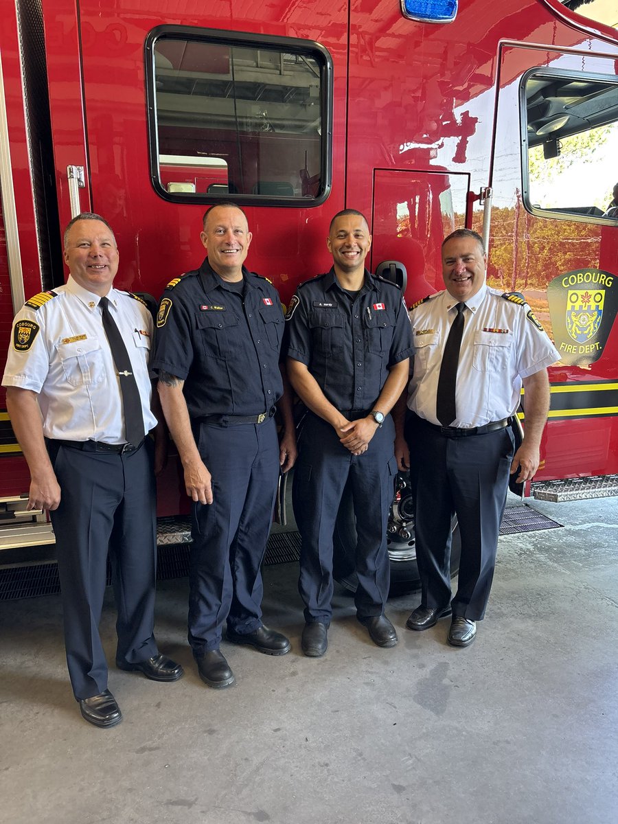 Please join us in congratulating Firefighter Andrew Hardy on his promotion from Probationary to 4th class!