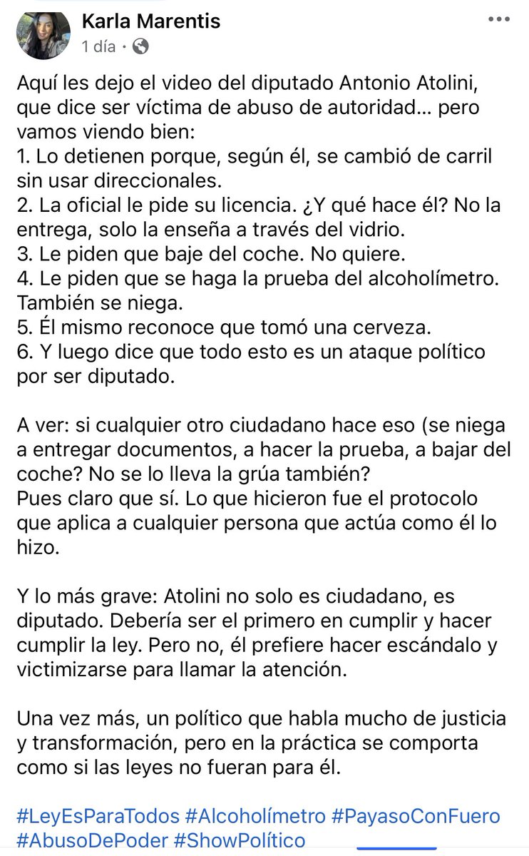MarentisOficial's tweet image. Esto es lo que escribí… Díganme ustedes si estoy equivocada???