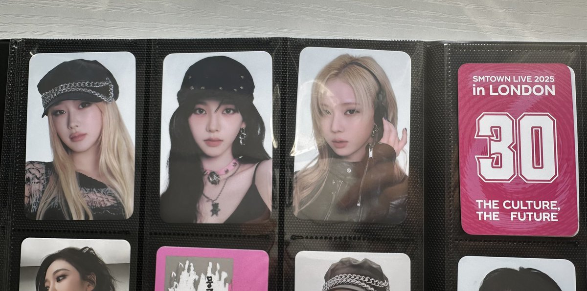 🔎 smtown 2025 London VIP 🏷️ 에스파 aespa 카리나 karina 지젤