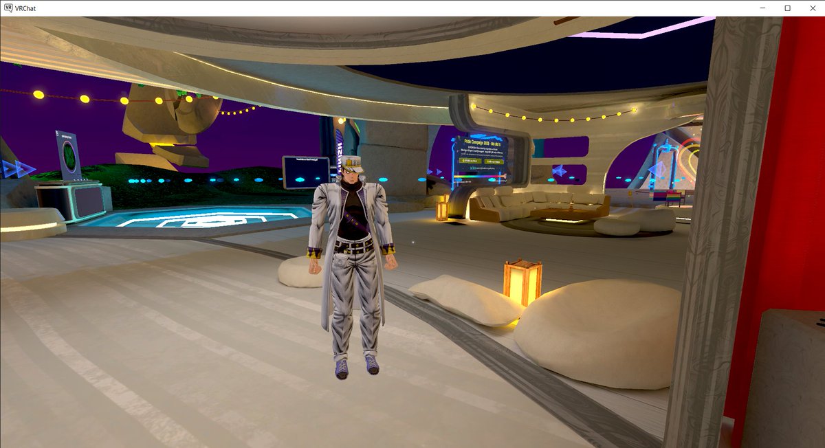 Hokage_Oj's tweet photo. JoJo in VRChat port complete 💯. If you need a custom VRChat avatar or model port, commissions are open!
#VRChat  #VRChat自己紹介カードメーカー  #VRChat_world紹介 #AvatarPorting #3DCommissions https://t.co/YTExXVJQio