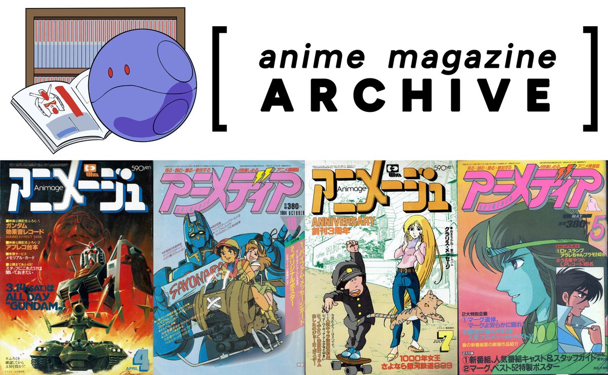 animemagarchive's tweet image. It was a slower month but it's already almost over, which means it's time for the monthly website overview for June!