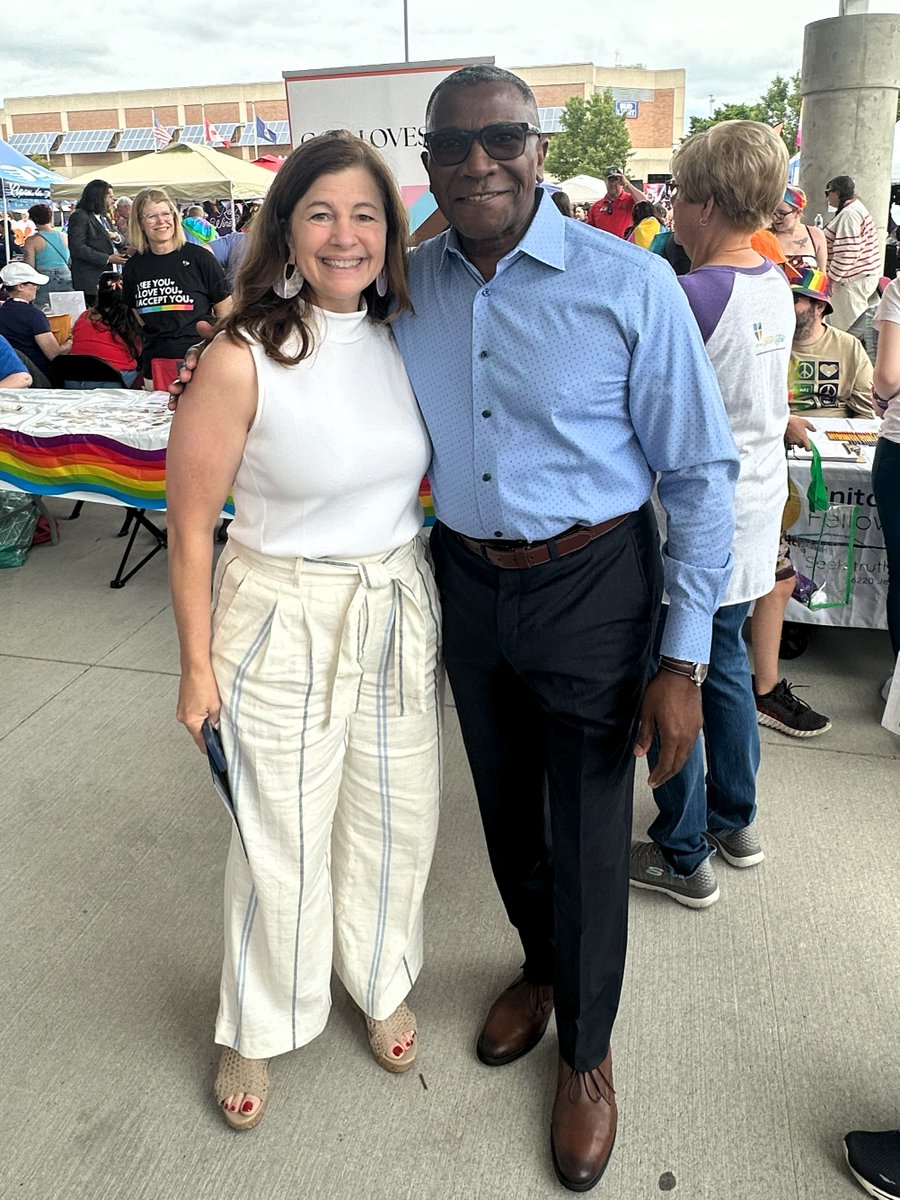 repkmr's tweet image. Had a great time celebrating Pride Month with Great Lakes Bay Pride in Saginaw! I look forward to continuing to work together to make Michigan a safe and welcoming home for everyone.
