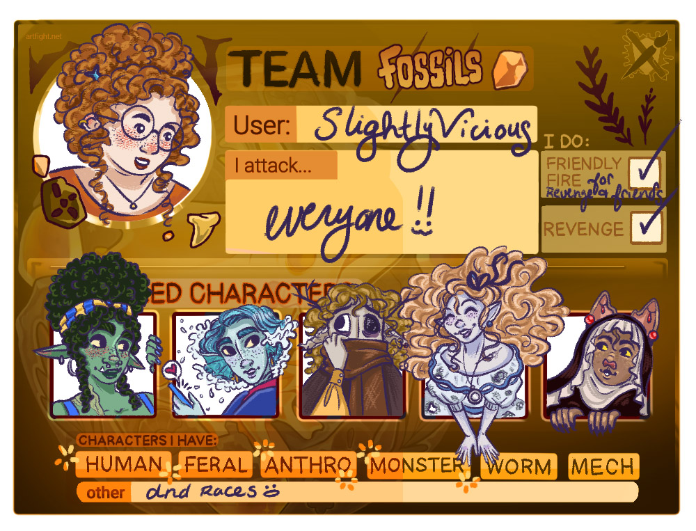 Art Fight's right around the corner, I can't wait!!