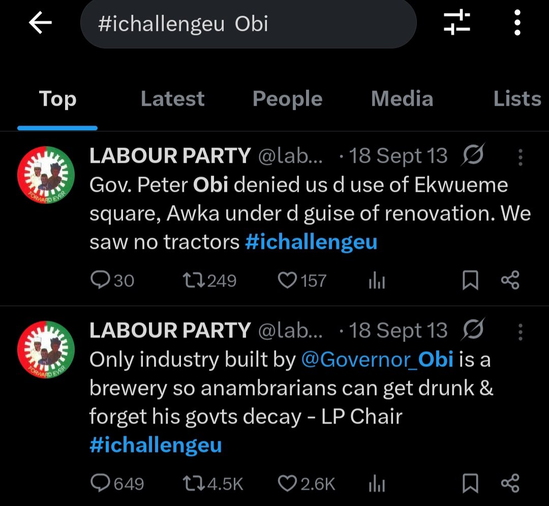 Ekitiketekan's tweet image. Only industry built by @Governor_Obi is a brewery so anambrarians can get drunk &amp;amp; forget his govts decay - LP Chair #ichallengeu