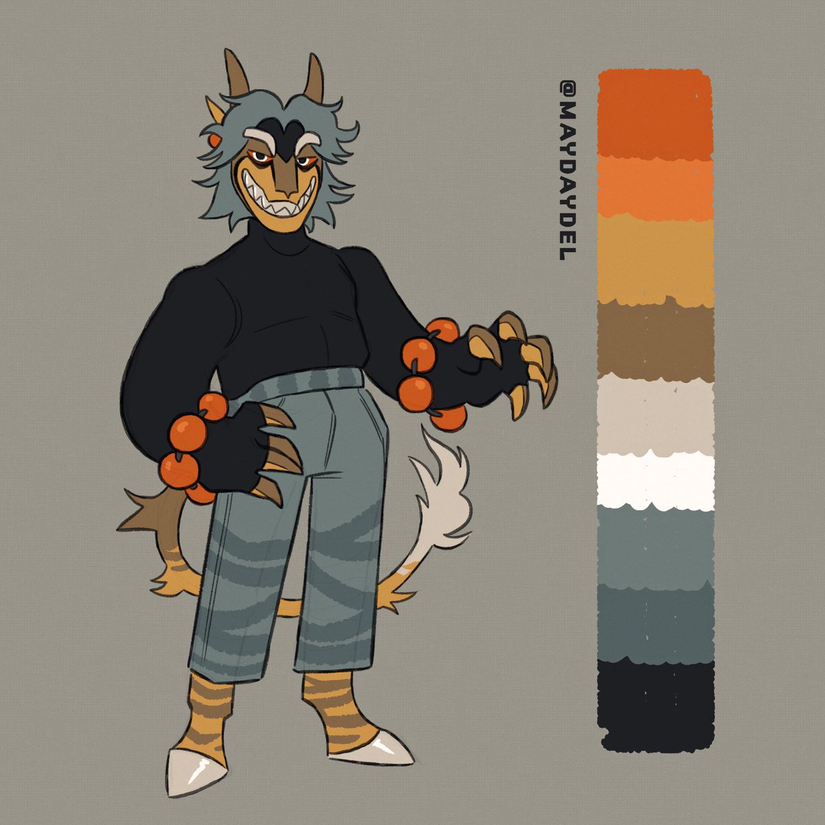 may_day_del's tweet image. Updating my little mischievous boy
he kinda becomes my fursona atp
#ocart #furry #furryart #anthro #anthroart