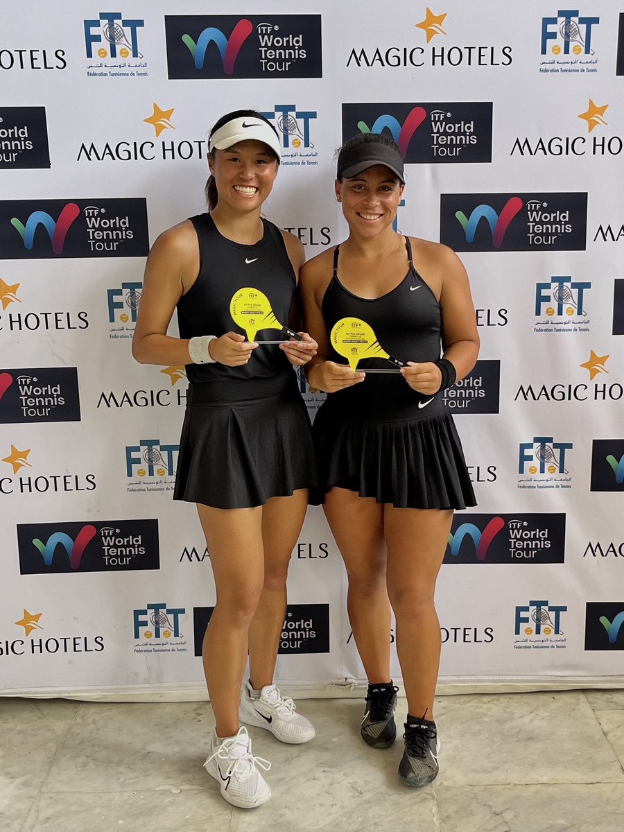 GCU_WTennis's tweet image. 𝐃𝐨𝐮𝐛𝐥𝐞𝐬 𝐟𝐢𝐧𝐚𝐥𝐢𝐬𝐭 at the W15 Monastir Tournament for our very own, Gala Arangio 😤🤘
#LopesUp