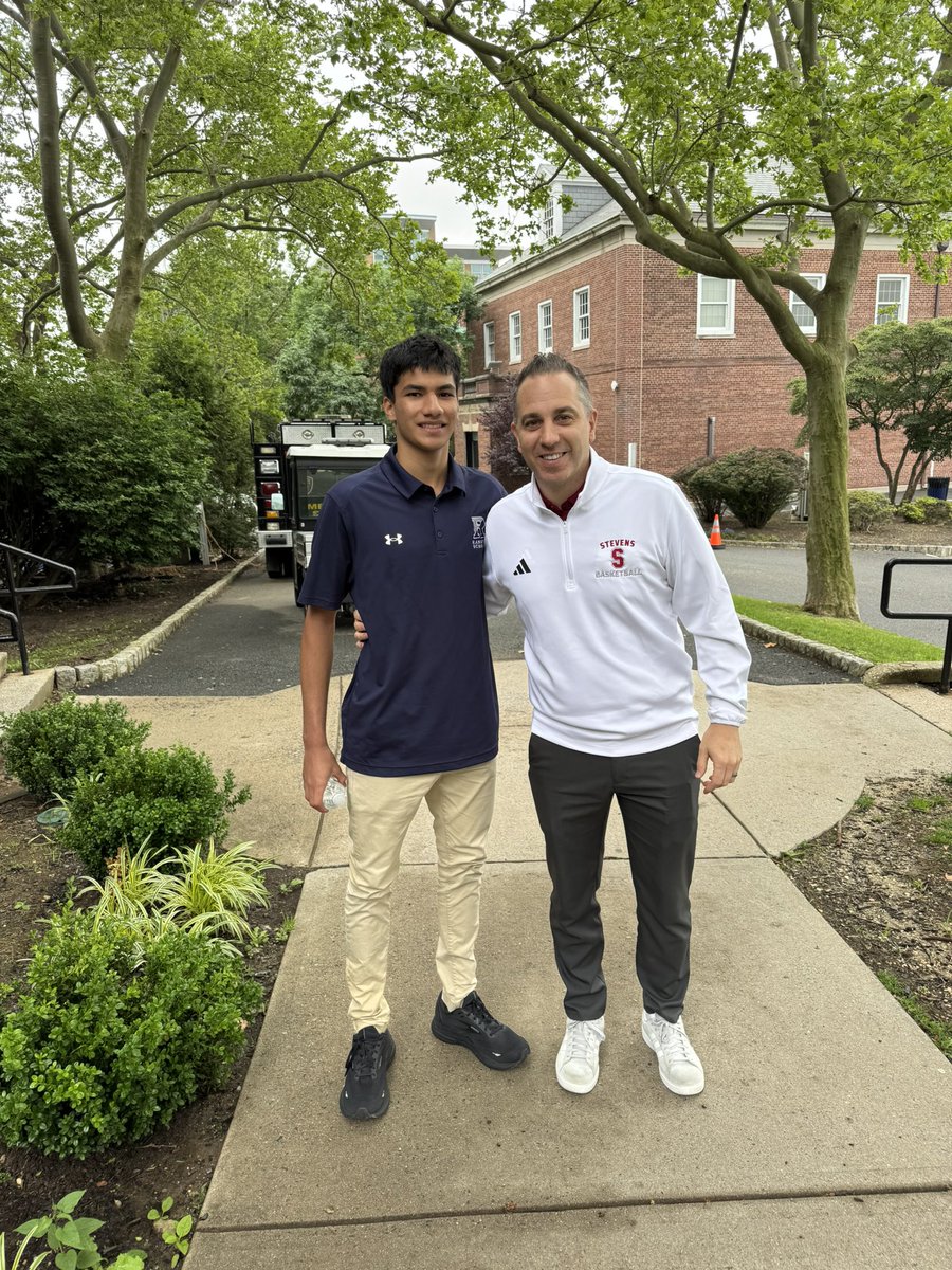 Shaan Nayar (@shaan_nayar2) on Twitter photo Had a great visit to Stevens Institute of Technology. Thank you to Coach Hurley and <a href="/Stevens_MBBall/">Stevens Basketball</a> for showing me around!
<a href="/njpanthersboys/">NJ Panthers Boys</a>
<a href="/coachthurlow/">Ryan Thurlow</a> Had a great visit to Stevens Institute of Technology. Thank you to Coach Hurley and <a href="/Stevens_MBBall/">Stevens Basketball</a> for showing me around!
<a href="/njpanthersboys/">NJ Panthers Boys</a>
<a href="/coachthurlow/">Ryan Thurlow</a>