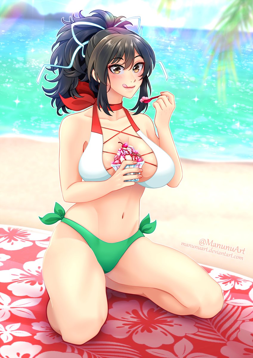 Asuka won the Bikini Ice Cream poll! 🍨🏖️☀️
#SenranKagura