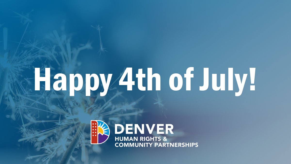 <a href="/HRCPDenver/">DenverHRCP</a> wishes you a Happy 4th of July! As our Denver community celebrates #independenceday, we honor the importance of reflection, connection, and coming together.