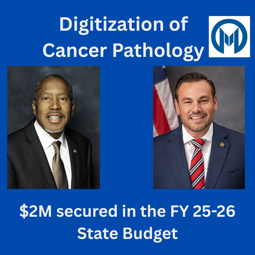 Moffitt GR (@moffittgr) on Twitter photo <a href="/GovRonDeSantis/">Ron DeSantis</a> signed the $115B FY 25–26 Budget, including $2M for Digital Pathology to speed accurate cancer diagnoses and expand rural access.
Thanks to Senate sponsor <a href="/darrylrouson/">Darryl Rouson</a>, House sponsor <a href="/AdamAndersonFL/">Rep. Adam Anderson</a>, and <a href="/GovRonDeSantis/">Ron DeSantis</a> for investing in cancer innovation. <a href="/GovRonDeSantis/">Ron DeSantis</a> signed the $115B FY 25–26 Budget, including $2M for Digital Pathology to speed accurate cancer diagnoses and expand rural access.
Thanks to Senate sponsor <a href="/darrylrouson/">Darryl Rouson</a>, House sponsor <a href="/AdamAndersonFL/">Rep. Adam Anderson</a>, and <a href="/GovRonDeSantis/">Ron DeSantis</a> for investing in cancer innovation.