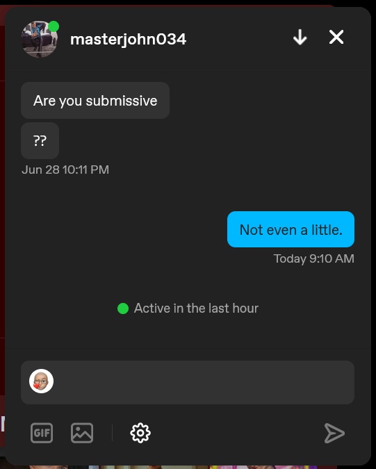 Este me vio cara de Anastasia Steele o como?
Se pasan.
Nada en mi tumblr da pero ni una rafaga de sumiso y aun asi se lanzan.
#NoJoda #locos #vainas