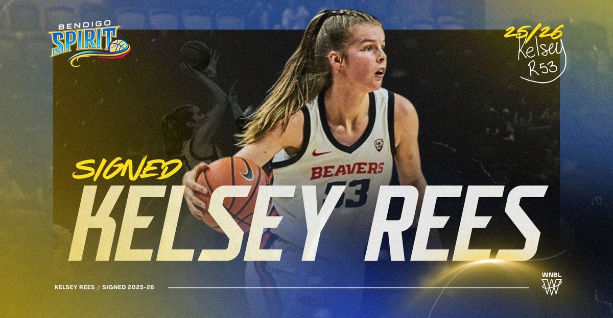 BendigoSpirit's tweet image. We're thrilled to announce our latest signing - US college basketball star, Kelsey Rees, on a two-year deal 📝
READ | wnbl.com.au/bendigo/news/r…