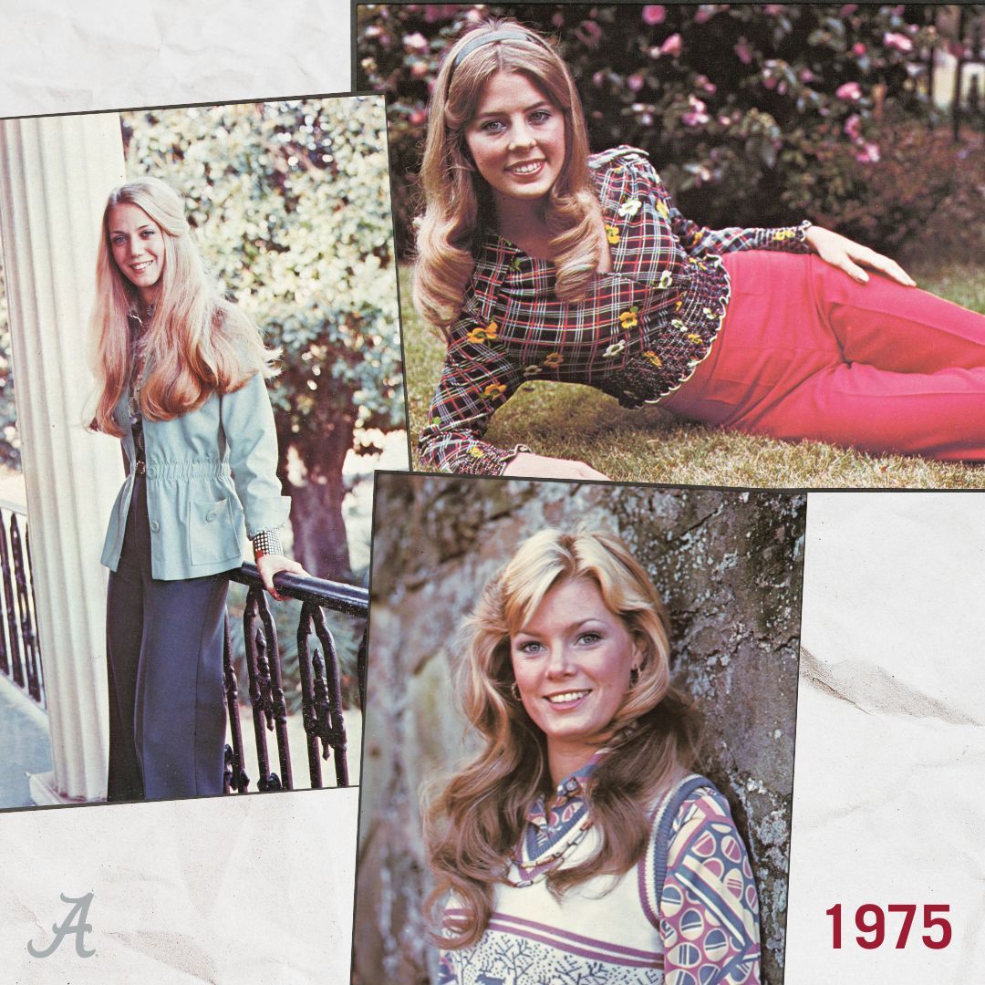 UAAlumniAssoc's tweet image. Happy National OOTD Day! 👗👠 Here's a few favorite campus looks from the Corollas through the decades. Which fit would you still wear today?